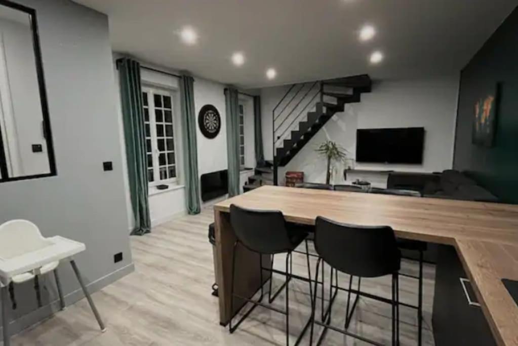 Ferienwohnung Quartier Historique Duplex 6Pers Saint-Valery-en-Caux Exterior foto